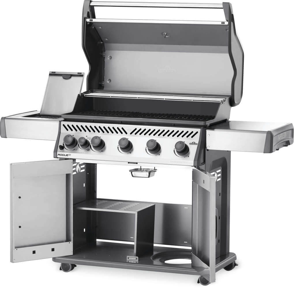 Rogue XT 625 SIB with Infrared Side Burner and Smoker Box , Propane, Stainless Steel