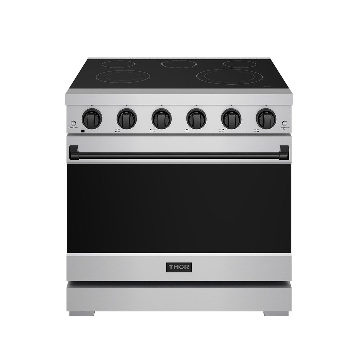 36 Inch Professional Electric Range In Stainless Steel/black  Gordon Ramsay Series