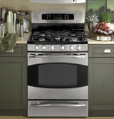 GE Profile™ 30" Dual-Fuel Range with Baking Drawer