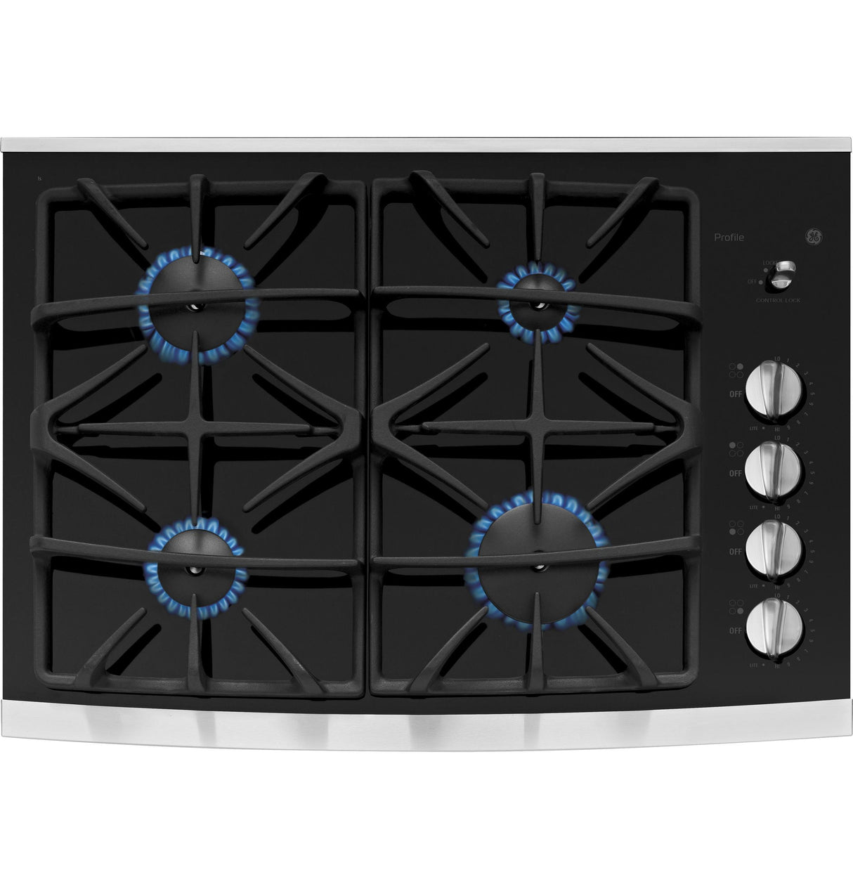 GE Profile™ Series 30" Built-In Gas Cooktop
