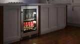 Beverage Center 24" Black Stainless RH