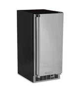 15" Clear Ice Machine - Solid Stainless Door with Pump - Right Hinge