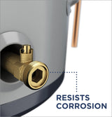 GE® 36 Gallon Top Port Lowboy Electric Water Heater