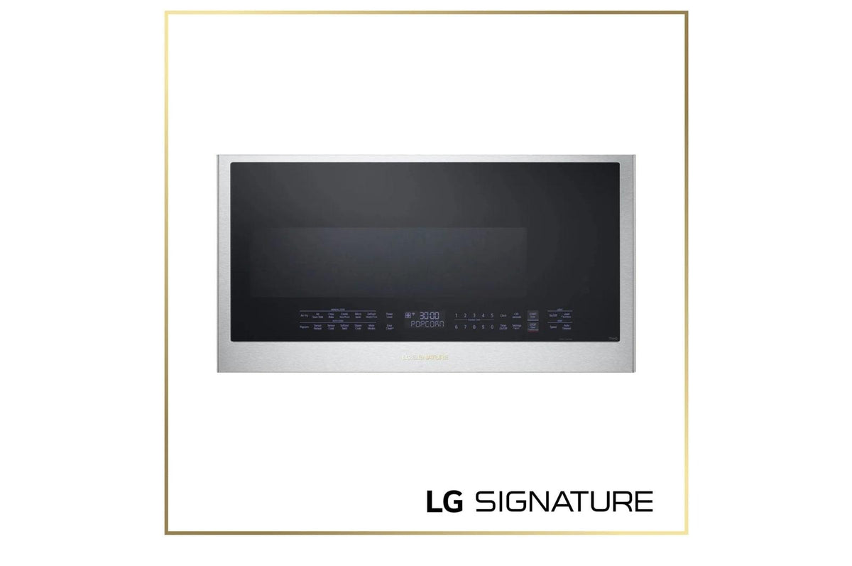 LG SIGNATURE 1.7 cu. ft. Over-the-Range Convection Microwave Oven with Air Fry and Air Sous Vide