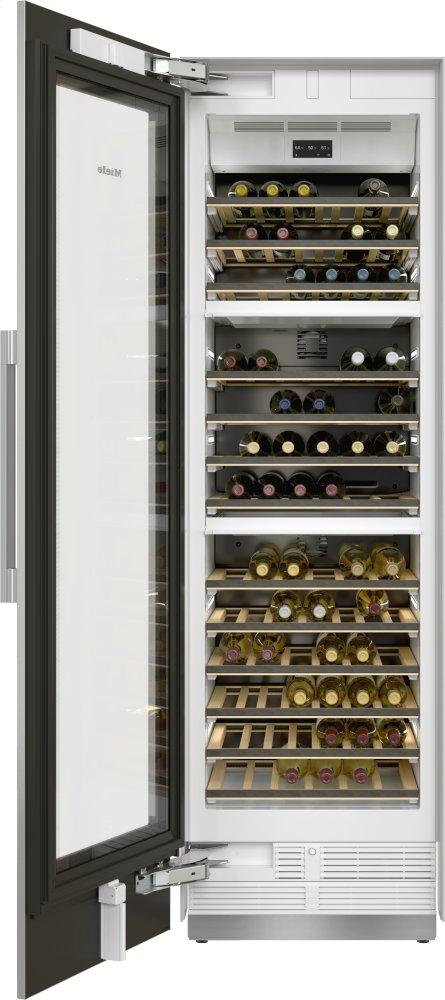 KWT 2612 SF Stainless steel/CleanSteel - MasterCool Wine Conditioning Unit For high-end design and technology on a large scale.