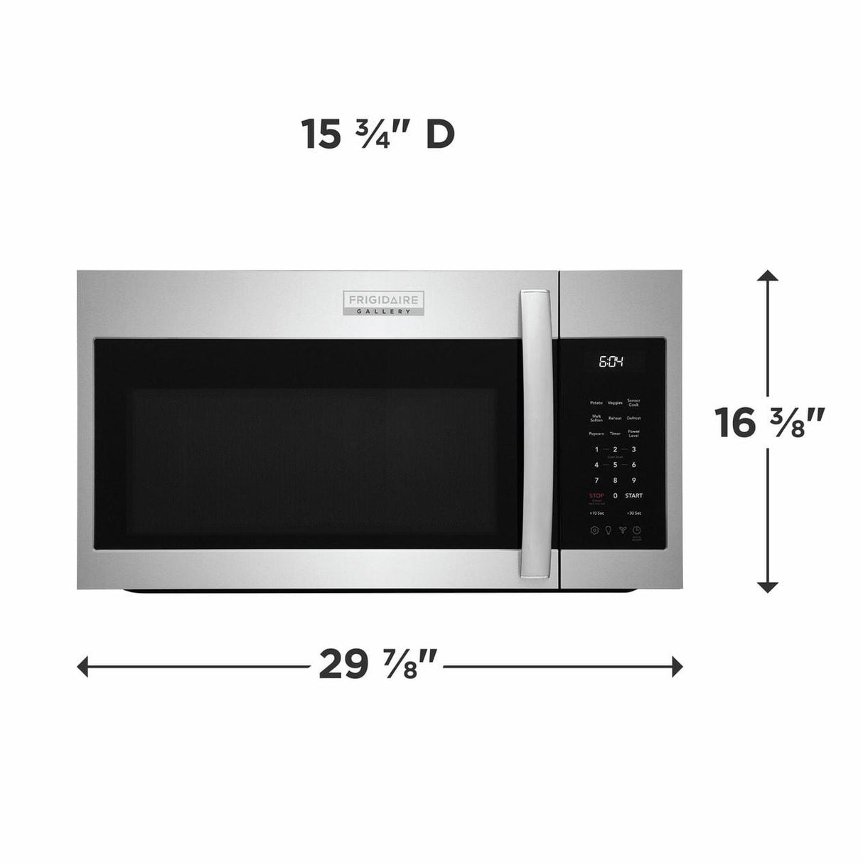 1.9 Cu. Ft. Over-The-Range Microwave