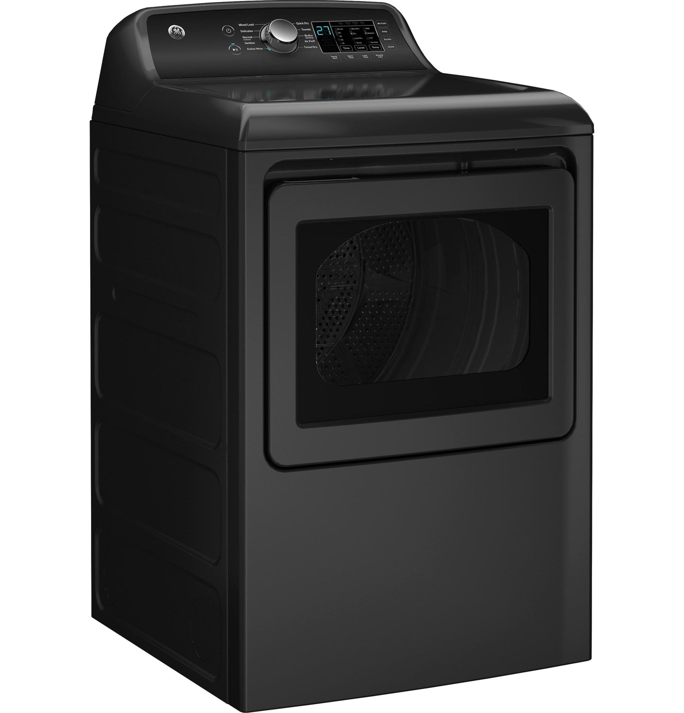 GE® 7.4 cu. ft. Capacity Electric Dryer with Up To 120 ft. Venting and Sensor Dry