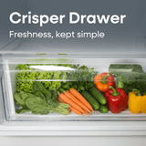 Element 21.3 in. 7.4 cu. ft. Compact Top Freezer Refrigerator - Stainless Steel