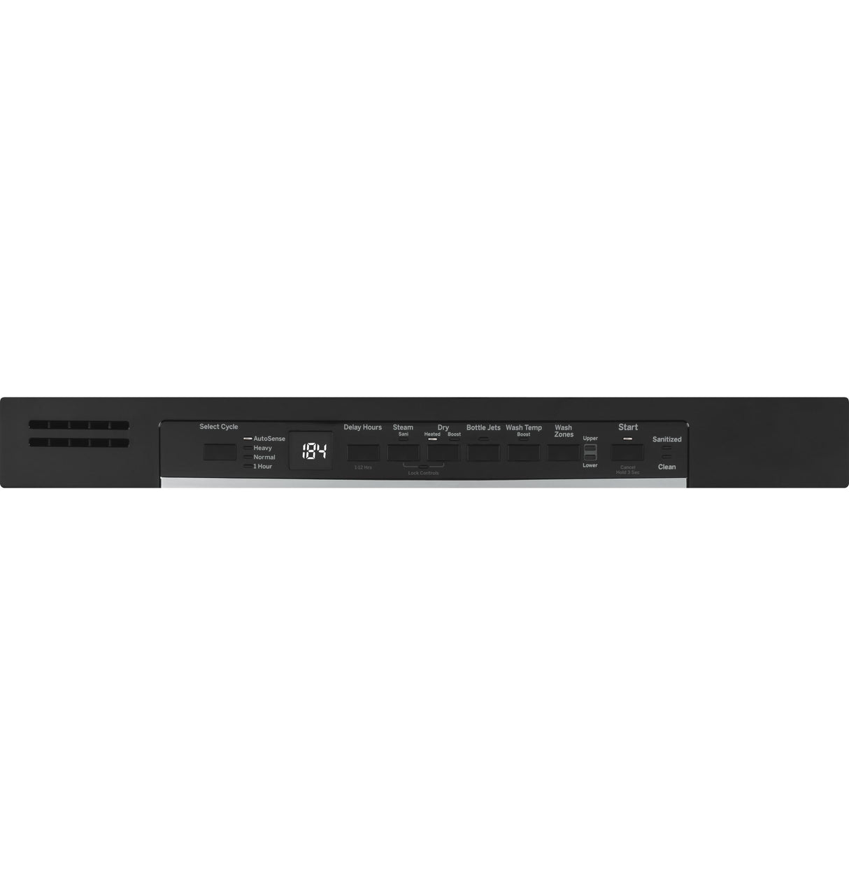 GE® ENERGY STAR® Front Control with Plastic Interior Dishwasher with Sanitize Cycle & Dry Boost