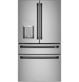 Café™ ENERGY STAR® 22.3 Cu. Ft. Smart Counter-Depth 4-Door French-Door Refrigerator