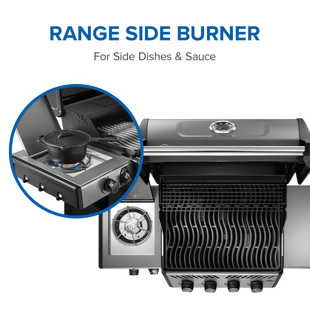 Freestyle? 425 SB with Range Side Burner , Propane, Graphite Grey