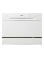 Danby 6 Place Setting Countertop Dishwasher in White