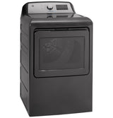 GE® ENERGY STAR® 7.4 cu. ft. Capacity Smart aluminized alloy drum Gas Dryer with Sanitize Cycle and Sensor Dry