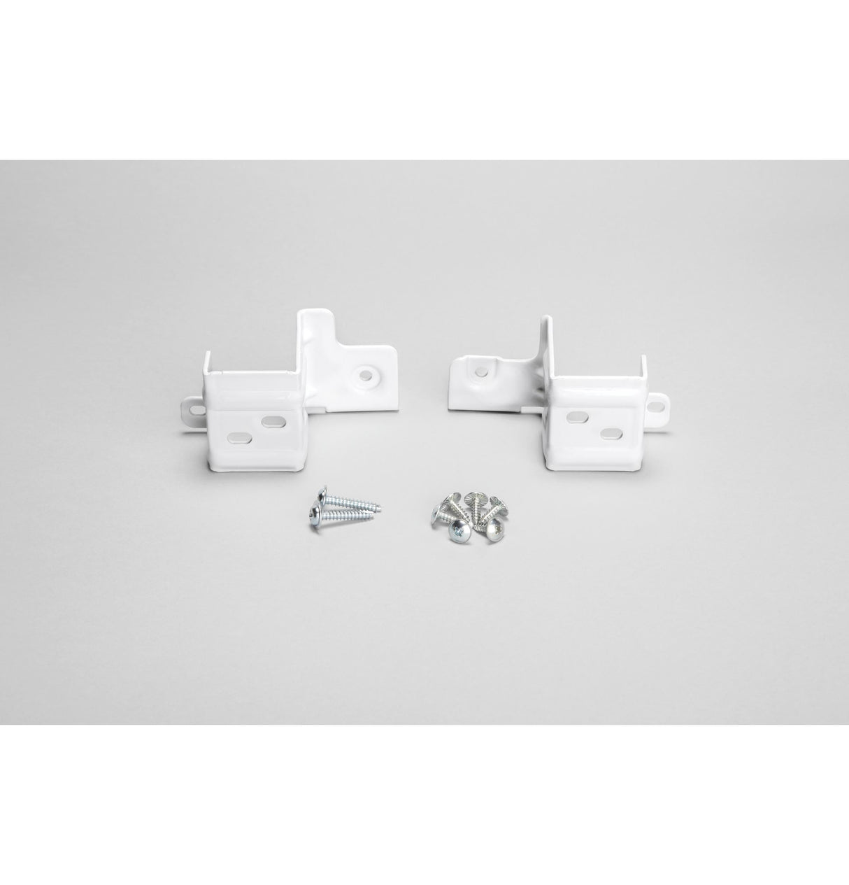 GE Energy Star 24 Inch Front Load Washer/Electric Dryer Bundle with Stacking Kit in White