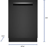 500 Series, built-under dishwasher, 24'', Black
