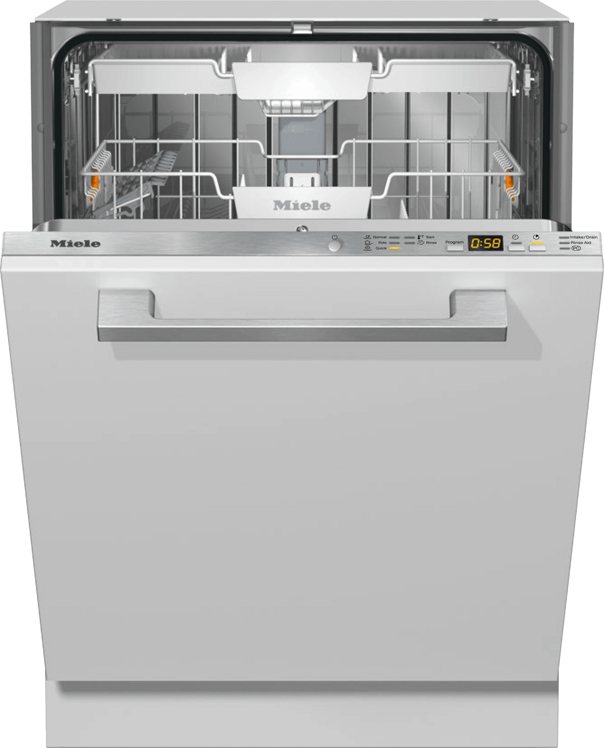 G 5056 SCVi Active Stainless Steel. - Fully-integrated, full-size dishwasher in tried-and-tested Miele quality at an affordable entry-level price.