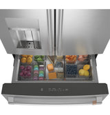 Café™ ENERGY STAR® 22.3 Cu. Ft. Smart Counter-Depth 4-Door French-Door Refrigerator