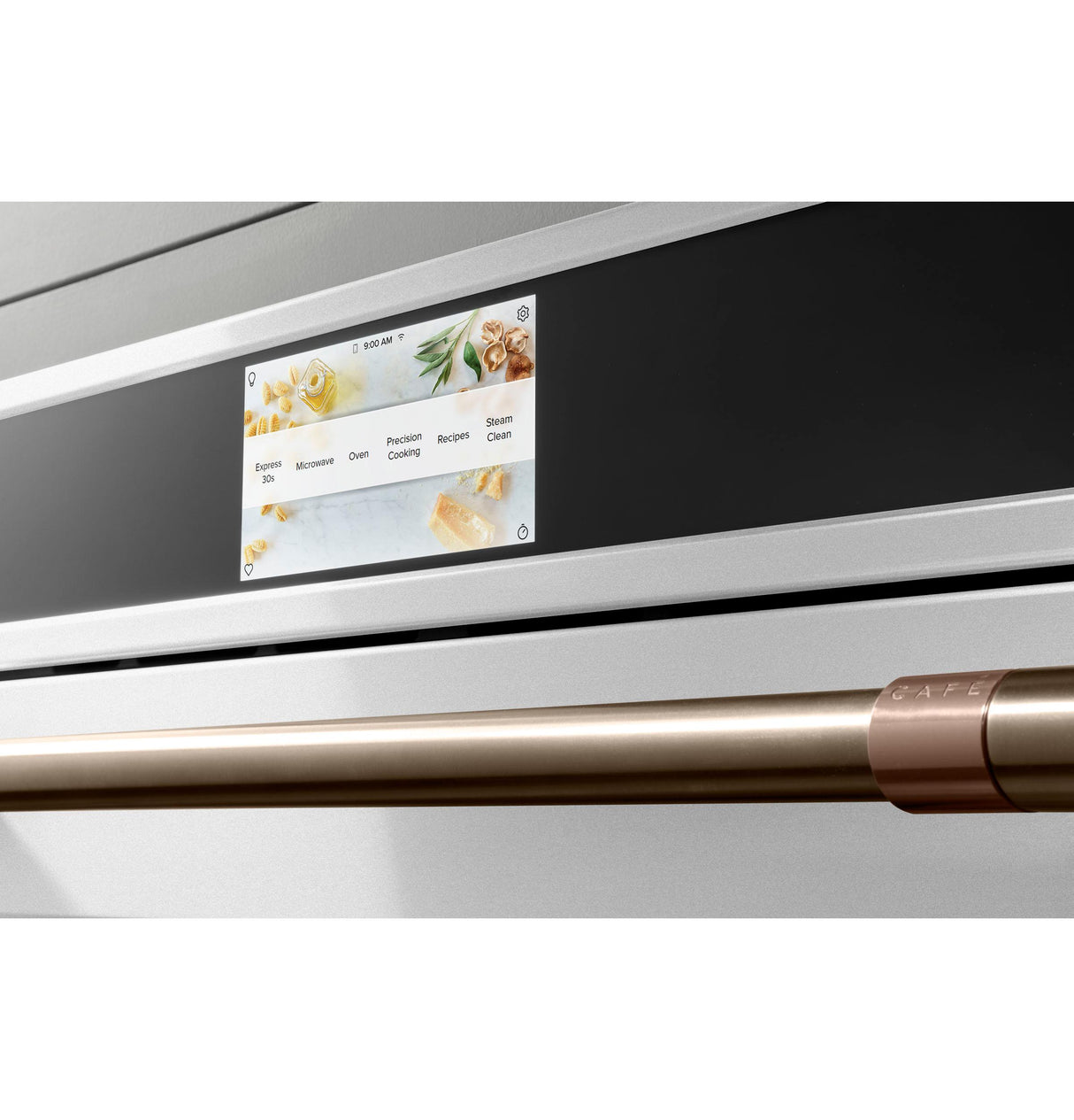 CAF(EBACK)™ 30" Smart Five in One Wall Oven with 240V Advantium® Technology