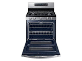 5.8 cu ft. Smart Freestanding Gas Range with Flex Duo™ & Dual Door in Stainless Steel