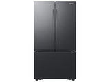 32 cu. ft. Mega Capacity 3-Door French Door Refrigerator with Dual Auto Ice Maker in Matte Black Steel