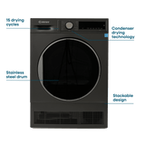 Element 4.0 cu. ft. Front Load Electric Dryer - Gray, ENERGY STAR (ECD4224EGG)