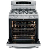 GE Profile™ Series 30" Free-Standing Self Clean Gas Range with Baking Drawer