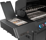 50thAnniversary Edition Prestige 500 Includes Commemorative Cover, Apron and Tool Set , Natural Gas, Black and Blue