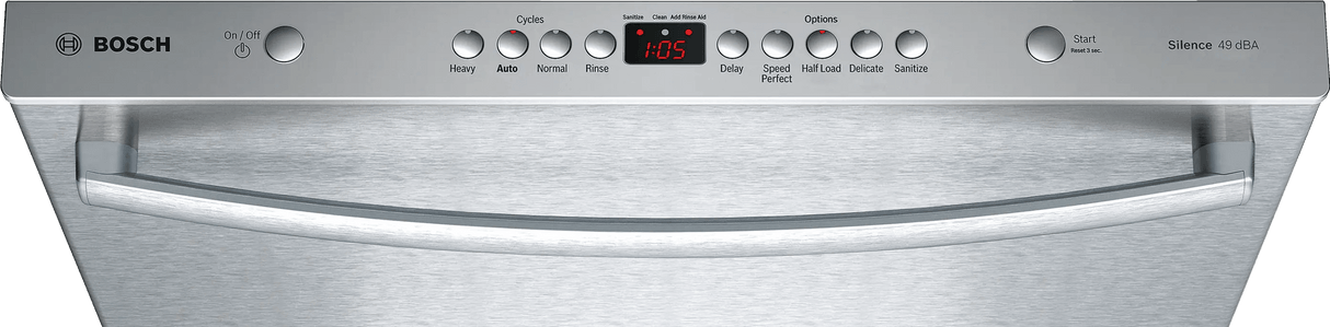 Dishwasher 24" Stainless steel