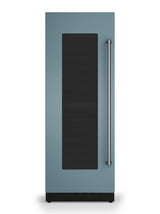 30"W. Integrated Wine Cellar Door Panel - November Sky Left Hinge