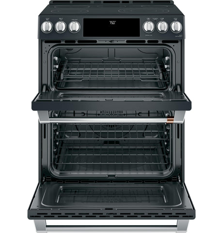 Café™ 30" Smart Slide-In, Front-Control, Radiant and Convection Double-Oven Range