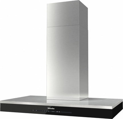 DA 6690 W Puristic Edition 6000 AM Wall ventilation hood with energy-efficient LED lighting and touch controls for simple operation.