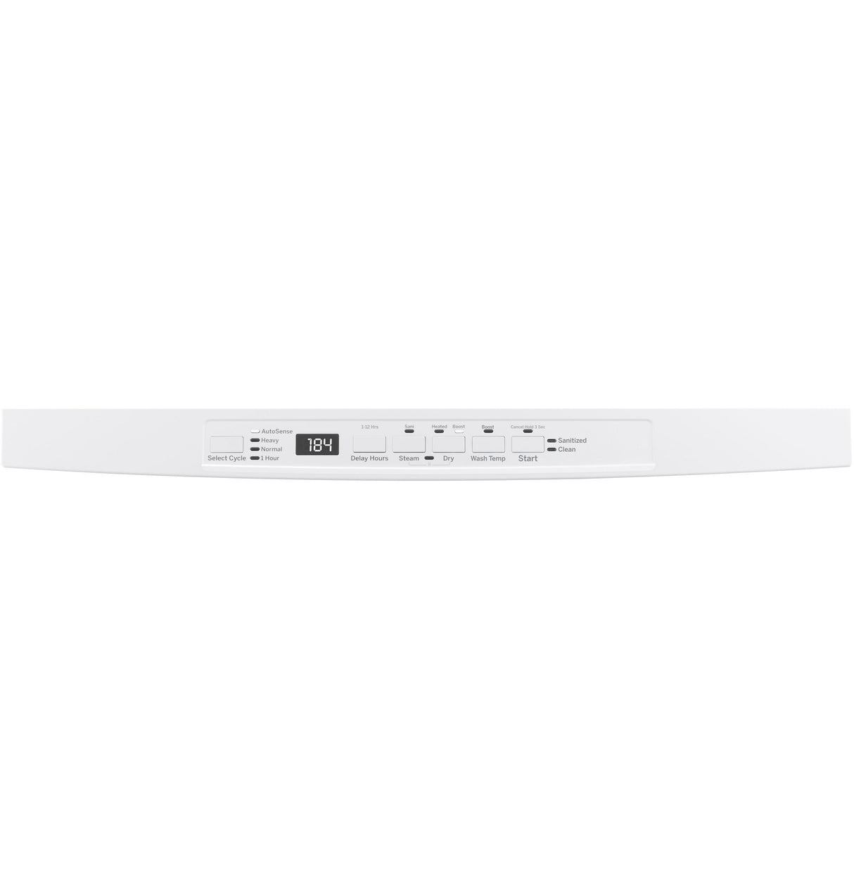 GE® ENERGY STAR® Top Control with Plastic Interior Dishwasher with Sanitize Cycle & Dry Boost