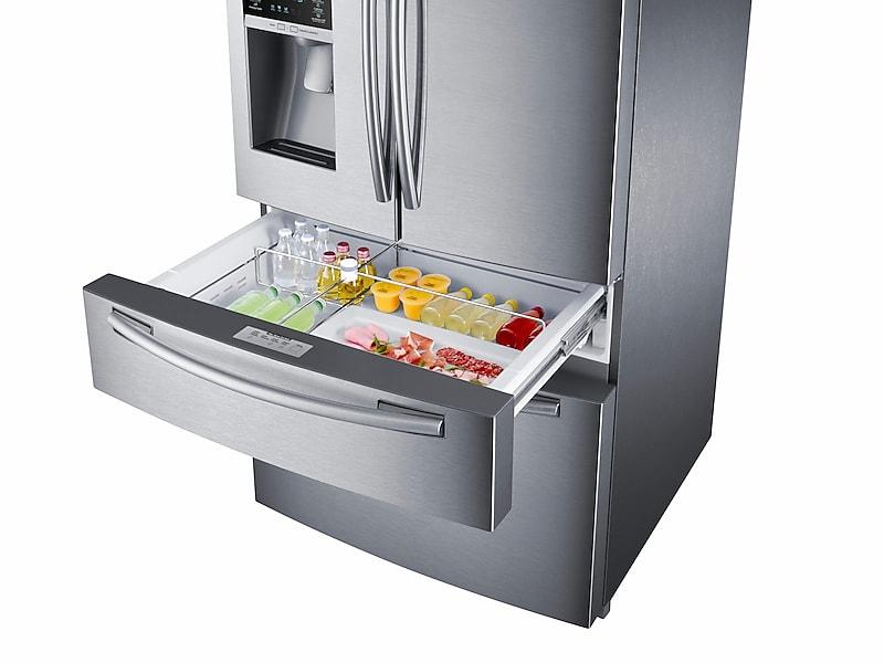 25 cu. ft. 4-Door French Door Refrigerator in Stainless Steel