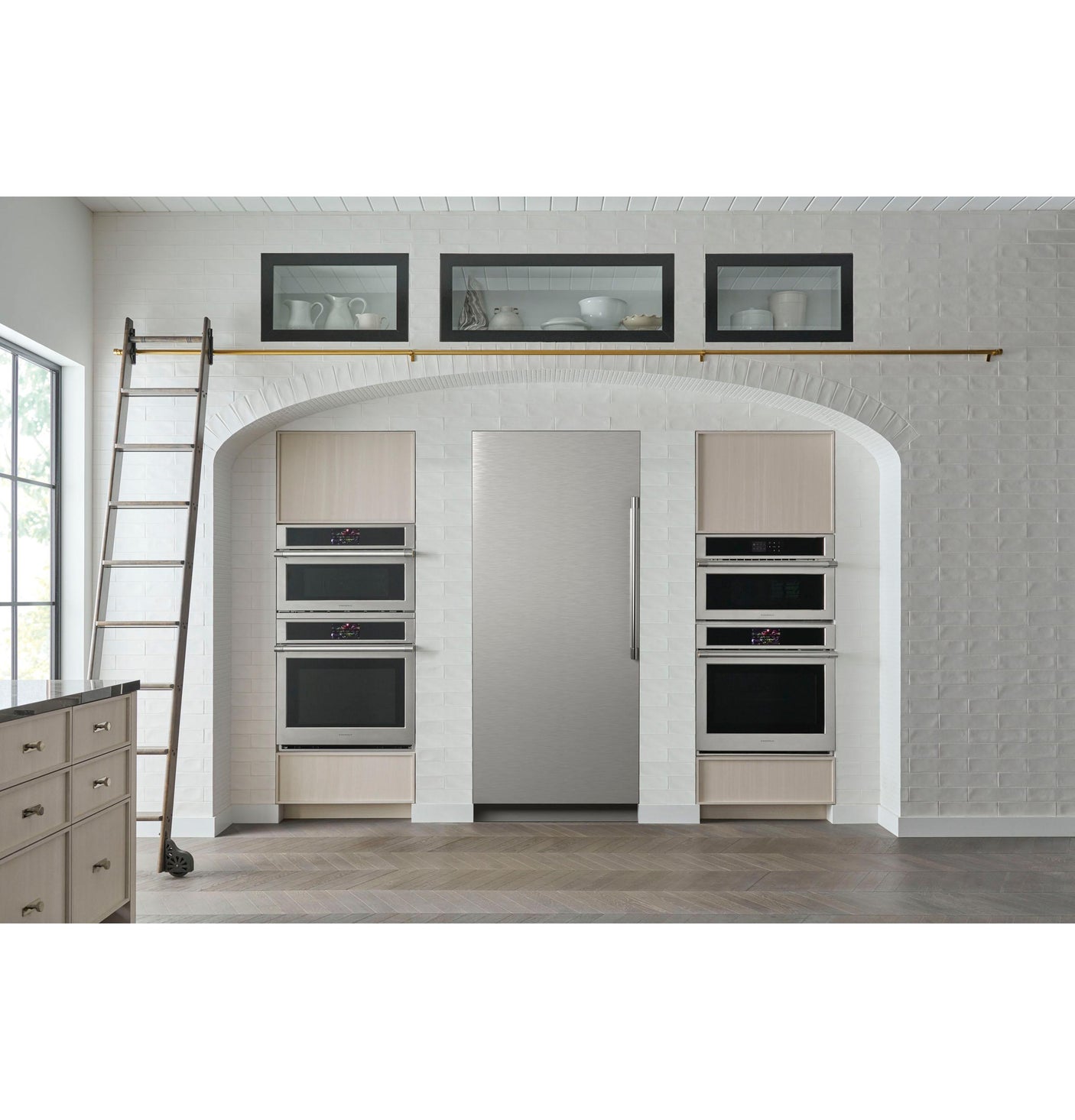 Monogram 36" Panel-Ready Integrated Column Freezer
