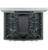 GE Profile™ Series 30" Free-Standing Self Clean Gas Range