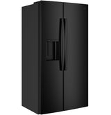 GE® 23.6 Cu. Ft. Counter-Depth Side-By-Side Refrigerator with Extra Tall Dispenser and In-Door Icemaker