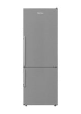 24in Counter Depth 11.43 cuft bottom freezer fridge with full frost free, stainless steel