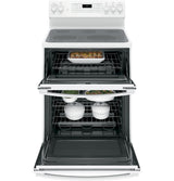 GE® 30" Free-Standing Electric Double Oven Convection Range