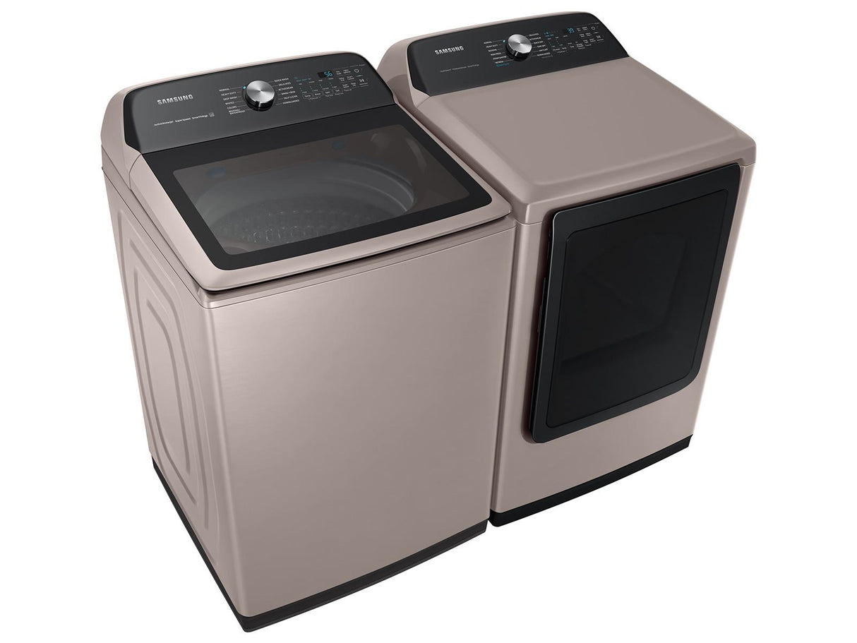 7.4 cu. ft. Smart Gas Dryer with Steam Sanitize+ in Champagne