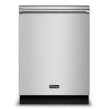 24" Dishwasher w/Installed Viking Stainless Steel Panel