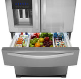 36-inch Wide French Door Refrigerator with External Refrigerated Drawer - 25 cu. ft.