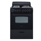 Avanti 24" Electric Range - Black