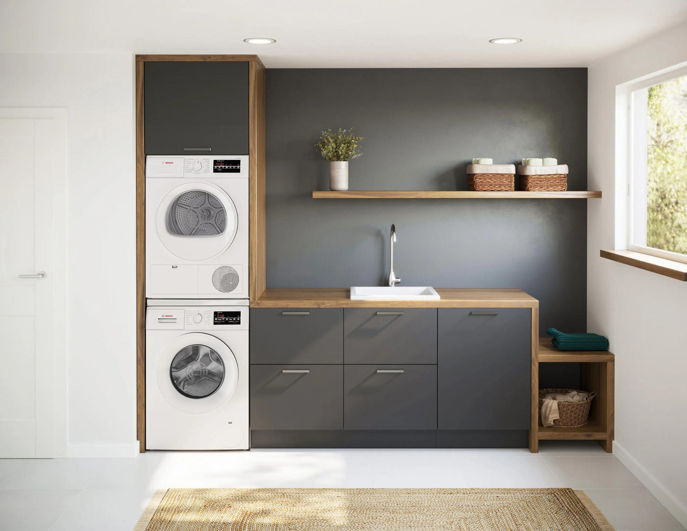 300 Series Compact Condensation Dryer White