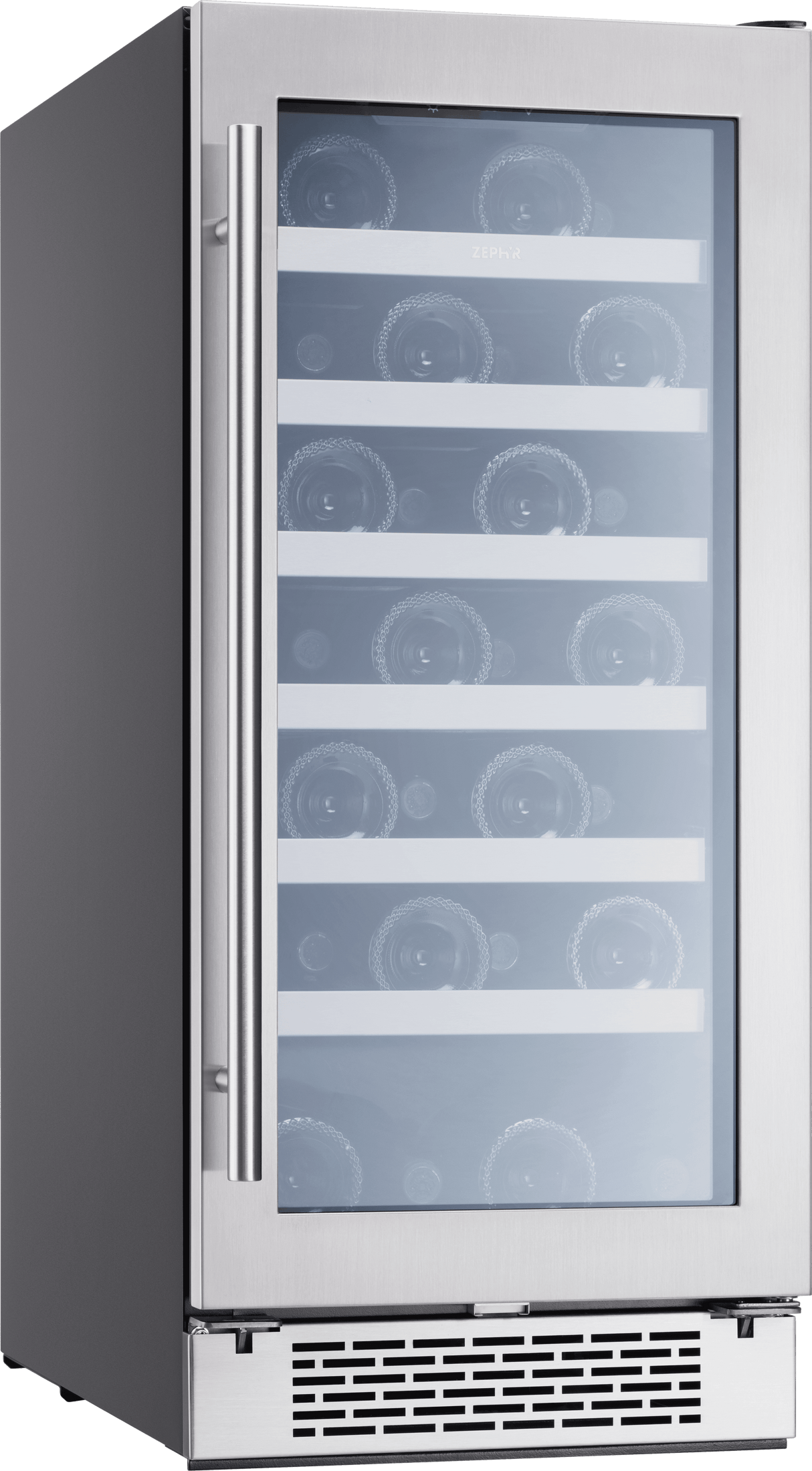 Presrv Wine Cooler, 15in UC, SS+Gls, Rvs Door, 1Z
