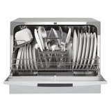 Danby 6 Place Setting Countertop Dishwasher in Silver