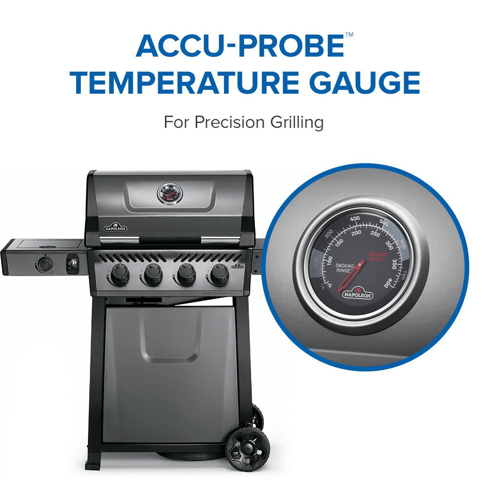 Freestyle? 425 SB with Range Side Burner , Propane, Graphite Grey