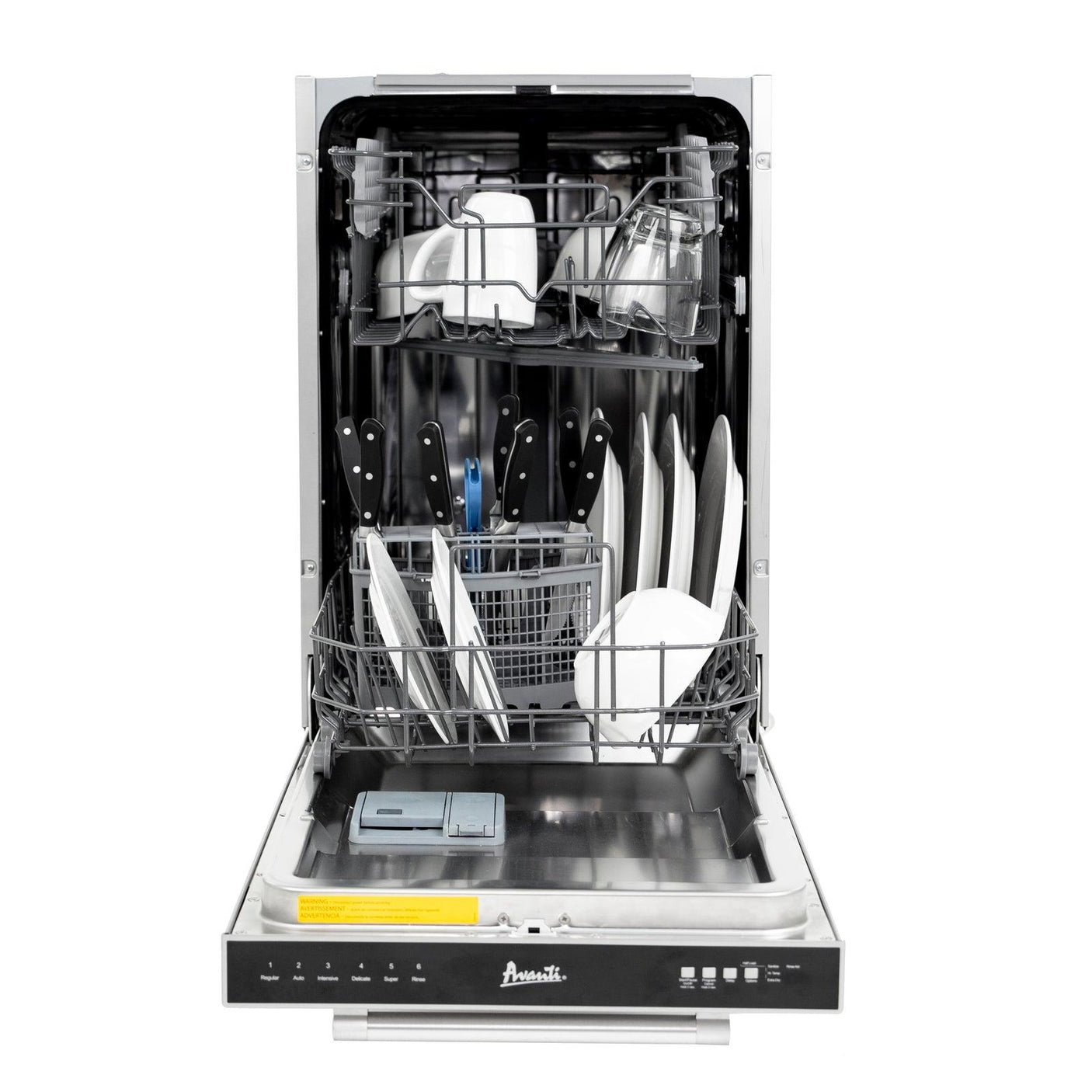 Avanti 18" Built In Dishwasher