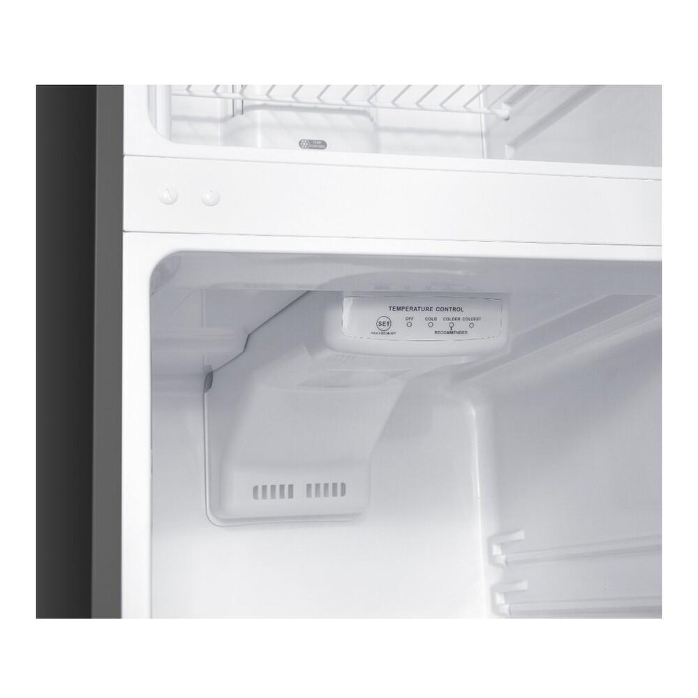 Verona VEFTF2412RSL 24 inch Top Freezer Refrigerator with 12 cu. ft. Total Capacity, Reversible Doors, Recessed Handle, Energy Star (Stainless Steel Look)