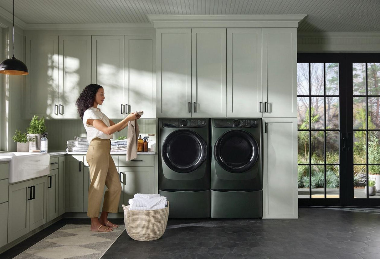 Front Load Perfect Steam™ Electric Dryer with Balanced Dry™ and Instant Refresh - 8.0 Cu. Ft.