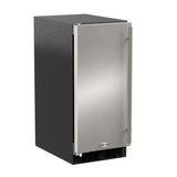 15-In Built-In Clear Ice Machine With Arctic White Illuminice with Door Style - Stainless Steel, Door Swing - Left, Pump - Yes